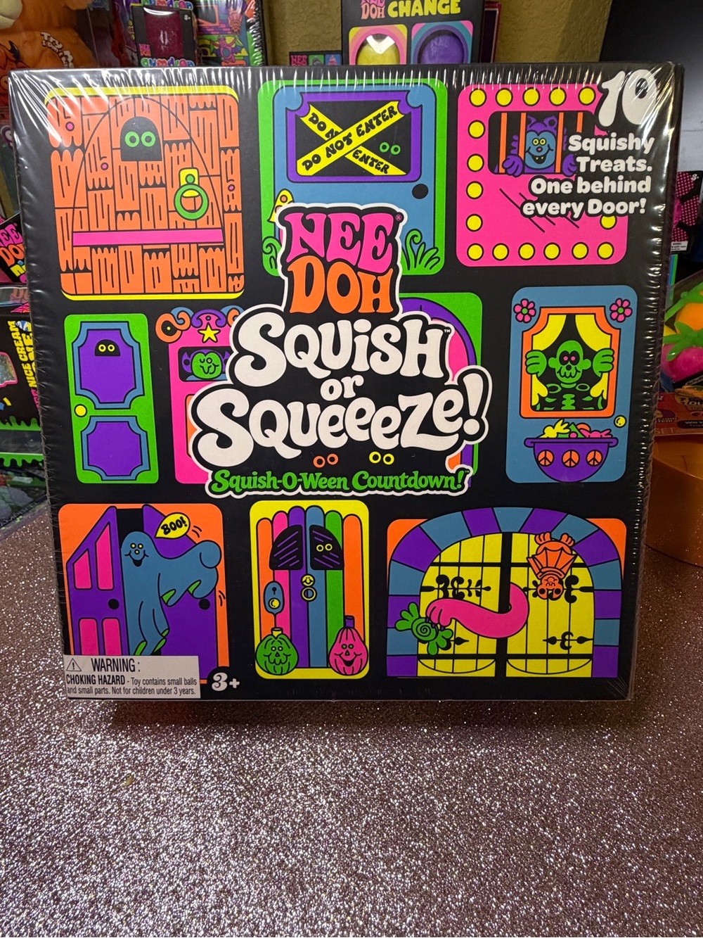 Target Exclusive Needoh Squish or Squeeze! Squish-O-Ween Countdown